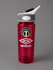 Hovedbilde Umbro Drikkeflaske – Transparent rosa 0,75 ...